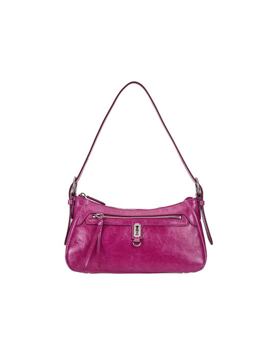 Vunque Toque Cabin Crew Vintage Leather Shoulder S