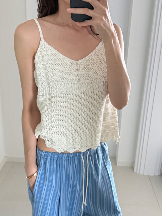 Mango Maniplease Monaco Banding Pants Blue