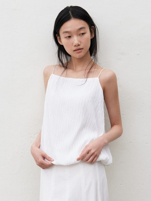 Mango Maniplease Seen Pleats Blouse White