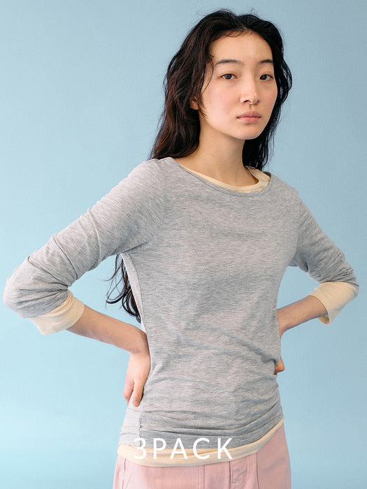 Mango Maniplease Powder Tee 3Pack