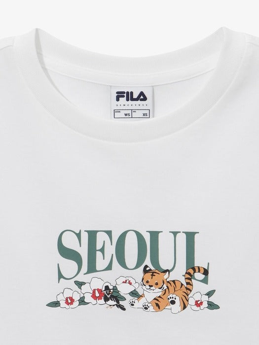 Fila Women's Seoul Exclusive Short-Sleeve T-Shirt 191