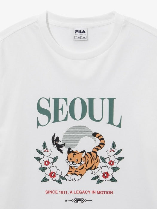 Fila Seoul Exclusive Short Sleeve T-shirt 191