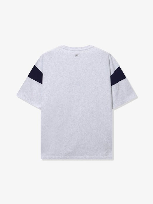 Fila Coldwave+ Track Shoulder Color Block Short Sleeve T-shirt