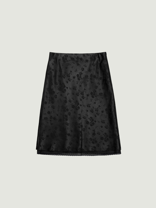 Grove 26Hs Melrose Satin Midi Skirt