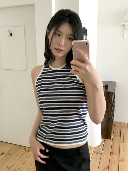 Grove 26Hs Dory Stripe Knit Sleeveless