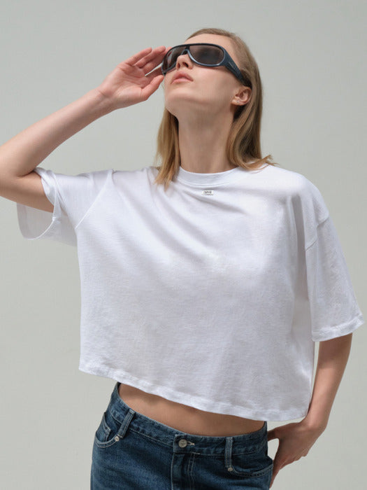 Grove 26Hs Fonds H/S Crop T-Shirt