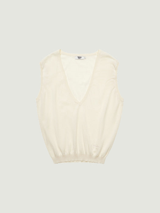 Grove 26Hs Clover V-Neck Knit Vest