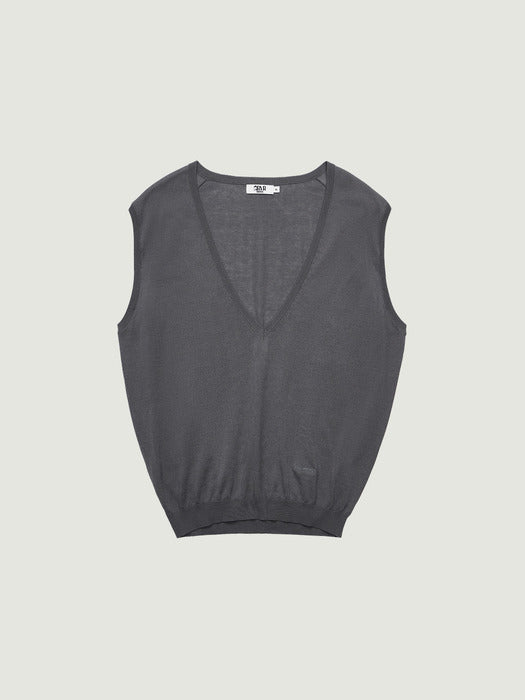 Grove 26Hs Clover V-Neck Knit Vest