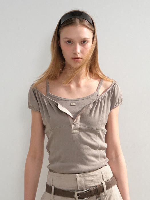Grove 26Hs Joey U-Neck Top