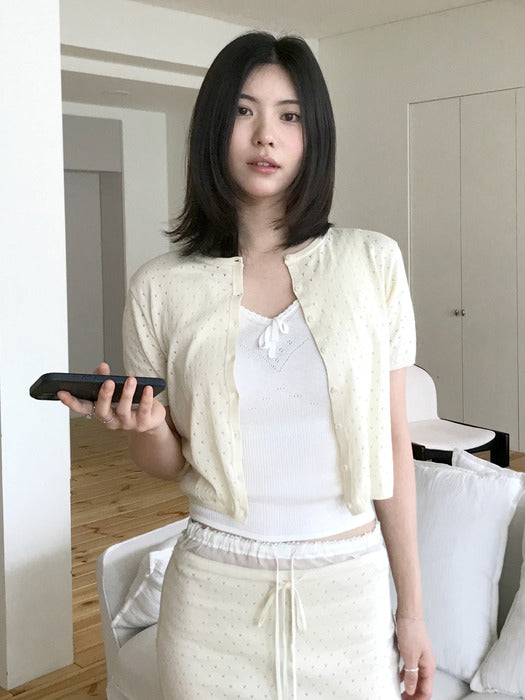 Grove 26Ss Melody H/S Cardigan