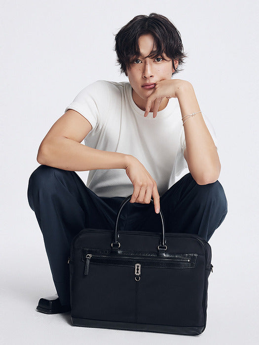 Vunque Toque Cabin Crew Big Square Tote L Black