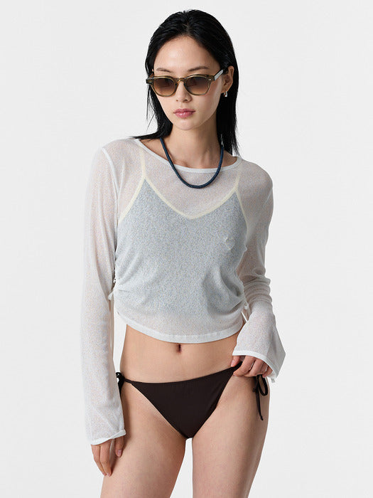 Fila Women's Mesh Cover-up Long Sleeve Tee 175