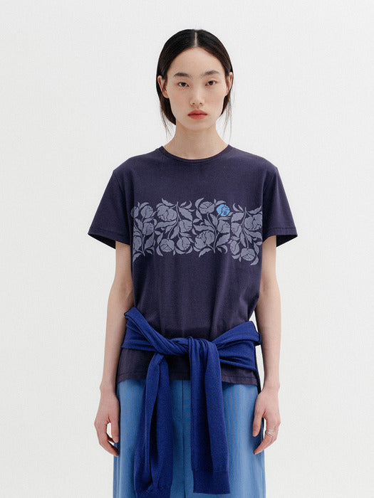 Eenk Rose Point T-shirt - Navy
