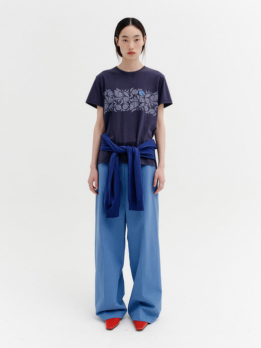 Eenk Rose Point T-shirt - Navy