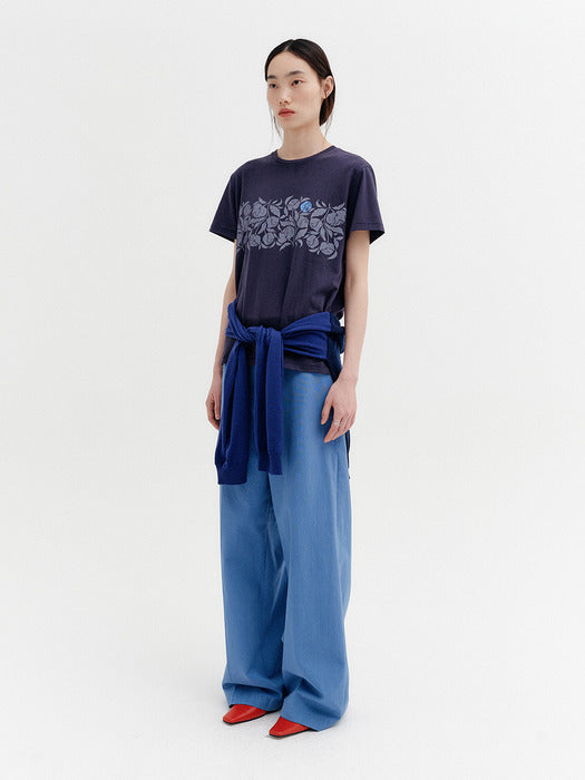 Eenk Rose Point T-shirt - Navy
