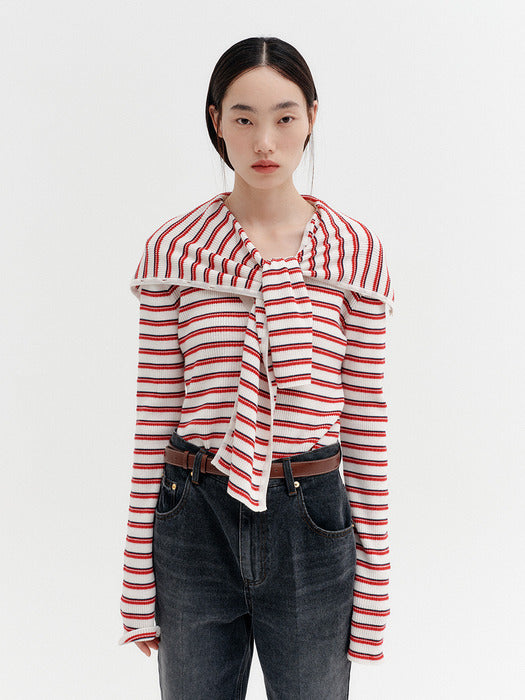 Eenk Multi-Way Button Cardigan - Ivory