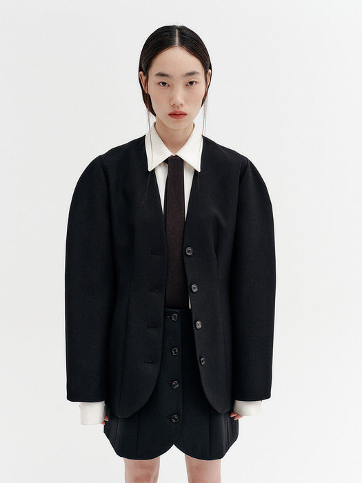 Eenk Hourglass Jacket - Black