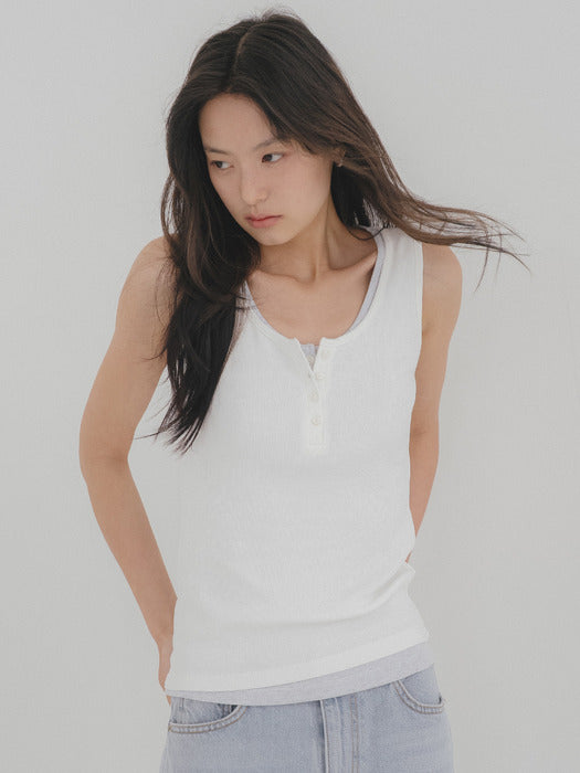 Tillidie Tfl 06 Henry Sleeveless Ivory