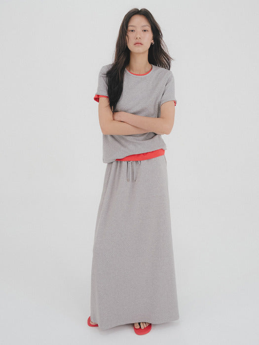 Tillidie Tfl 01 Modal Core Tee Melange