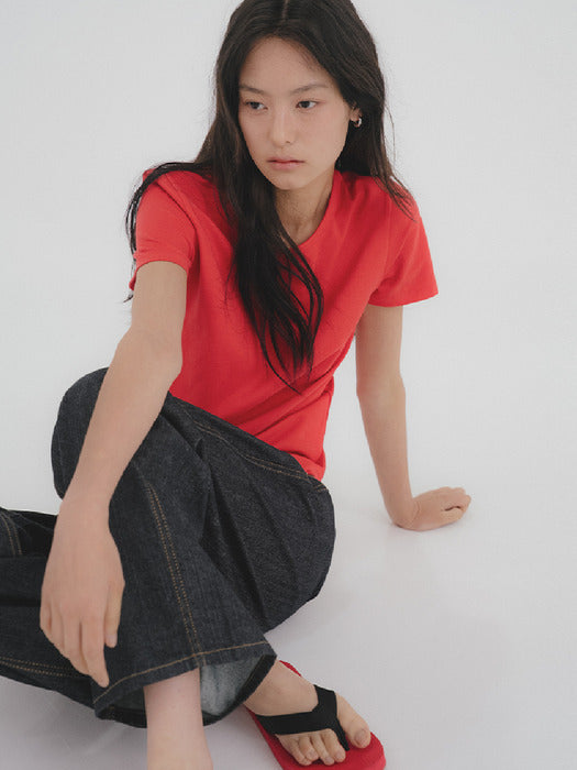 Tillidie Tfl 01 Modal Core Tee Red