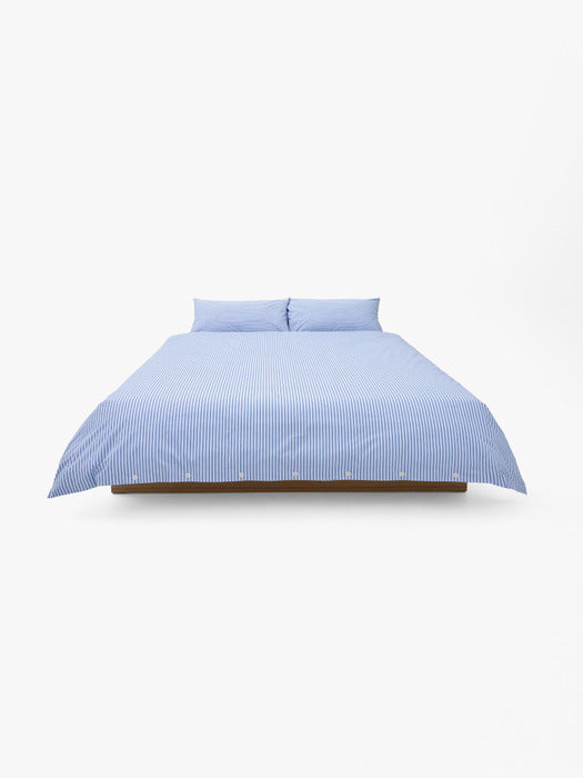 Wconcept_Gbh_Home Duvet Cover - Thin Stripe Aqua (2 Sizes)