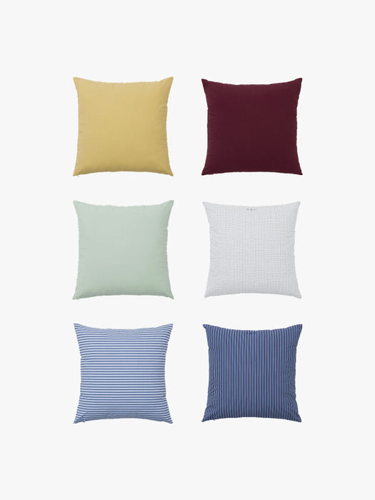Wconcept_Gbh_Home Cushion Cover / Square (50x50cm, 6 Colors)