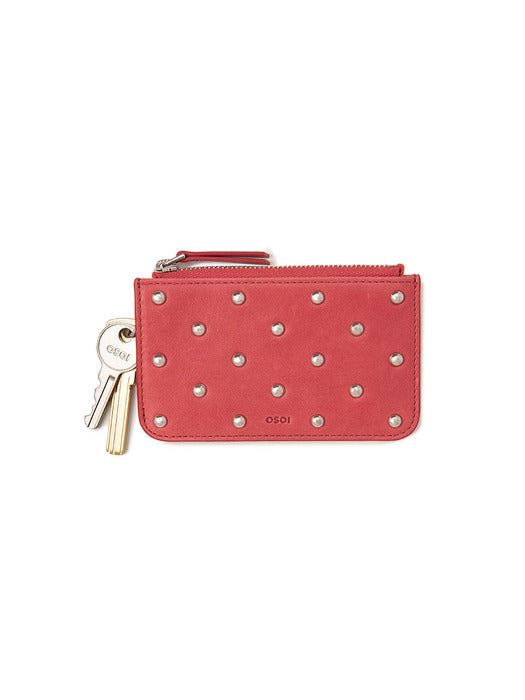 Osoi Card Holder Wallet [AGED RED]