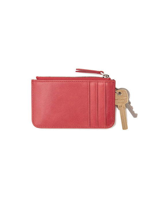 Osoi Card Holder Wallet [AGED RED]