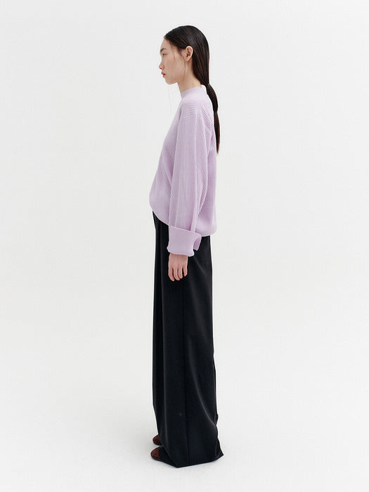 Eenk Leather Belted Pants - Black