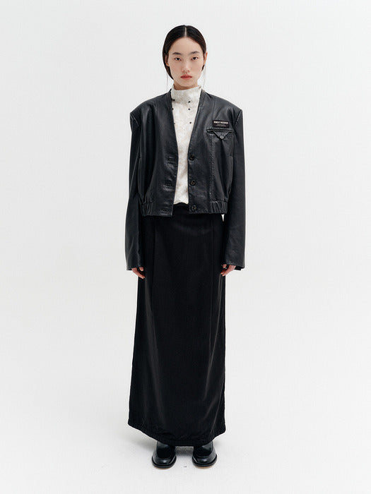 Eenk Classic Straight Skirt - Black