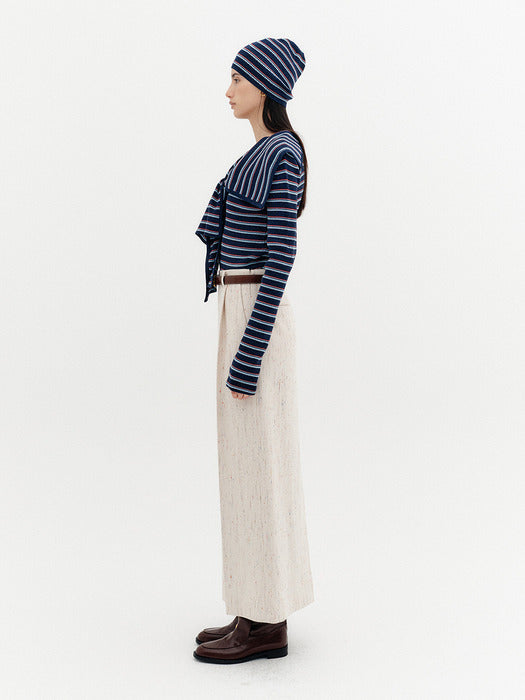 Eenk Classic Straight Skirt - Cream
