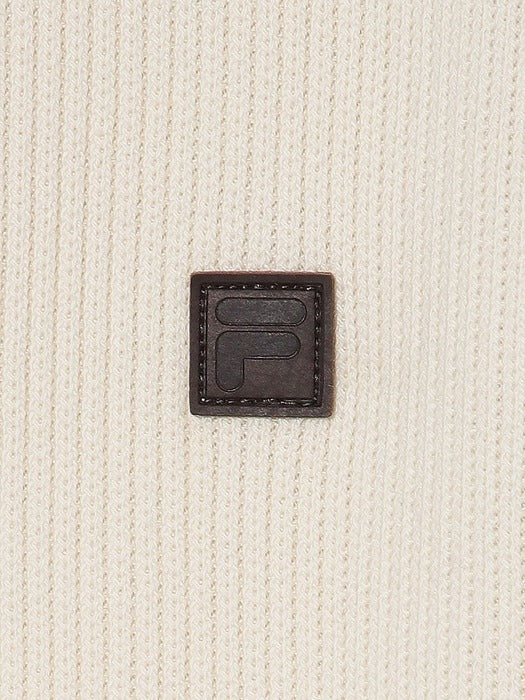 Fila 1911 Knitwear Track Half-Zip Sweatshirt Brown