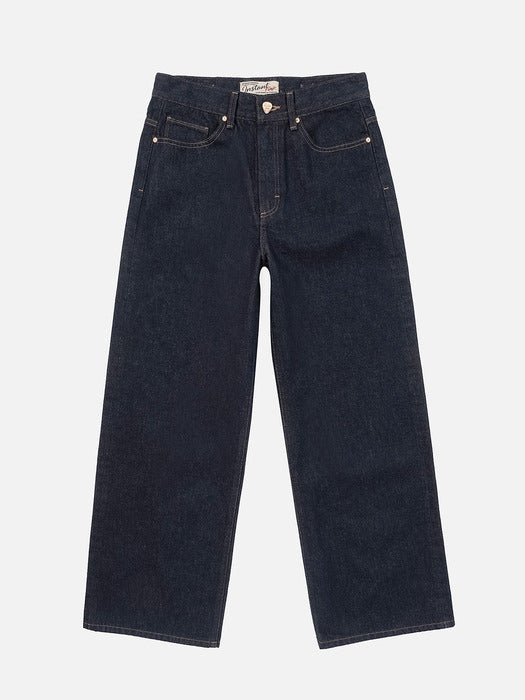 Instantfunk Low Rise Buckle Denim - Indigo