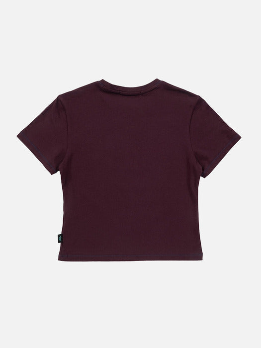 Instantfunk This Is Not AI Tee - Burgandy