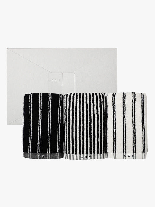 Wconcept_Gbh_Home Face Towel 3P Gift Set / 3Types