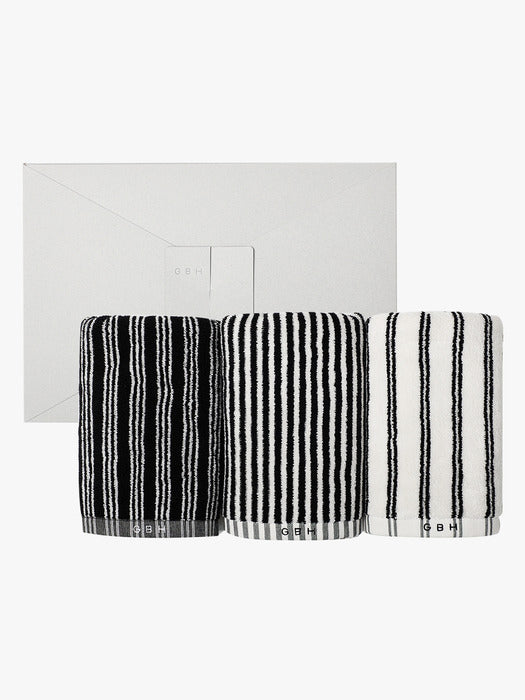 Wconcept_Gbh_Home Face Towel 3P Gift Set / 3Types