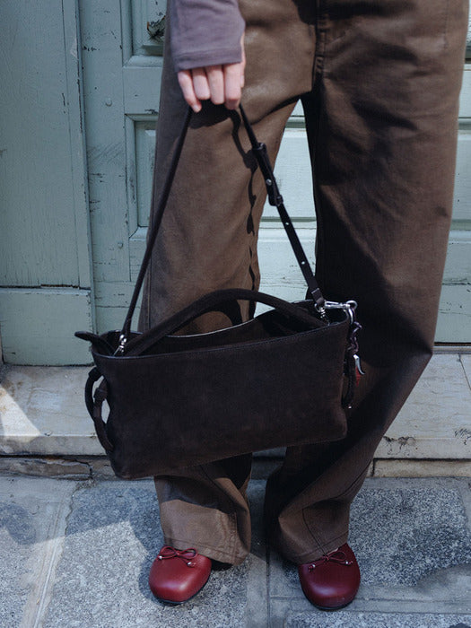 Loeuvre Balancoire Tote Medium (suede ver.)