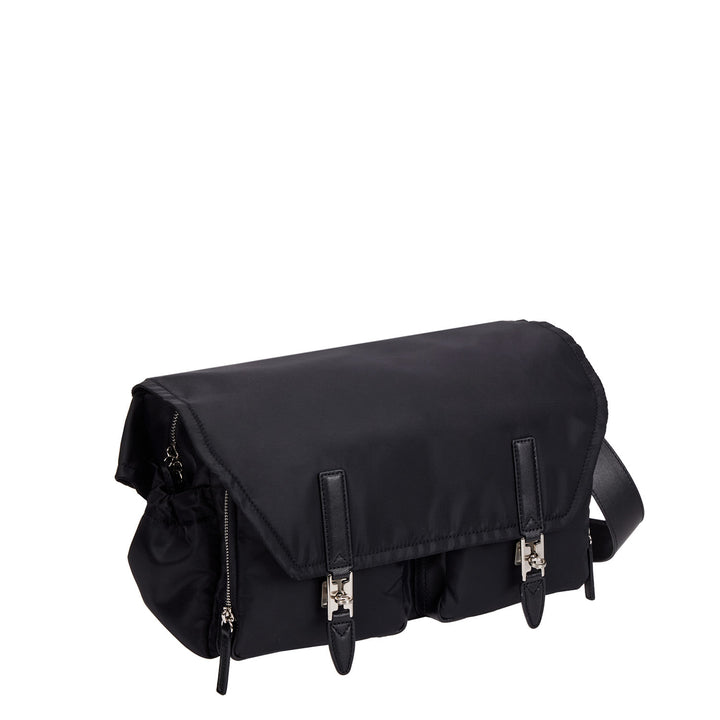 Vunque Hey Double Pocket Shoulder M Black