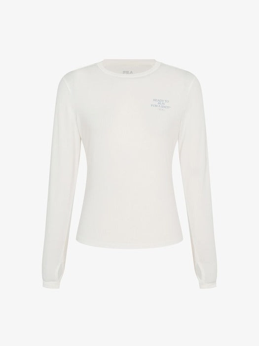 Fila Mesh Layered Long Sleeve T-shirt 175
