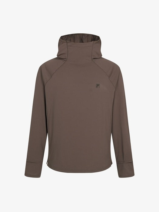 Fila Mesh Hoodie Long Sleeve Tee