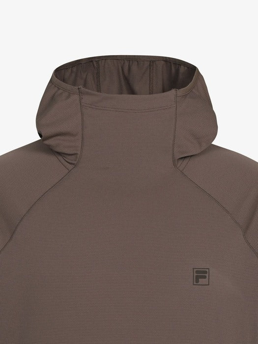 Fila Mesh Hoodie Long Sleeve Tee