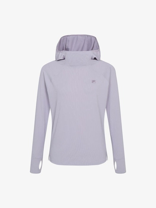 Fila Mesh Hoodie Long Sleeve T-Shirt 586