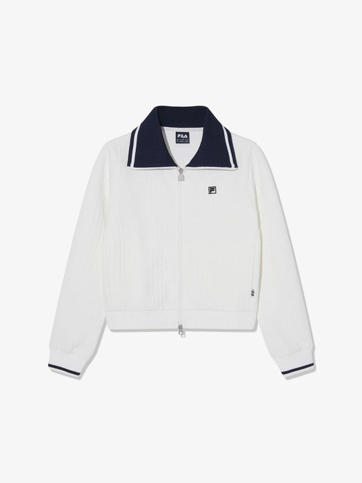 Fila Collar Knitwear Zip-up 191