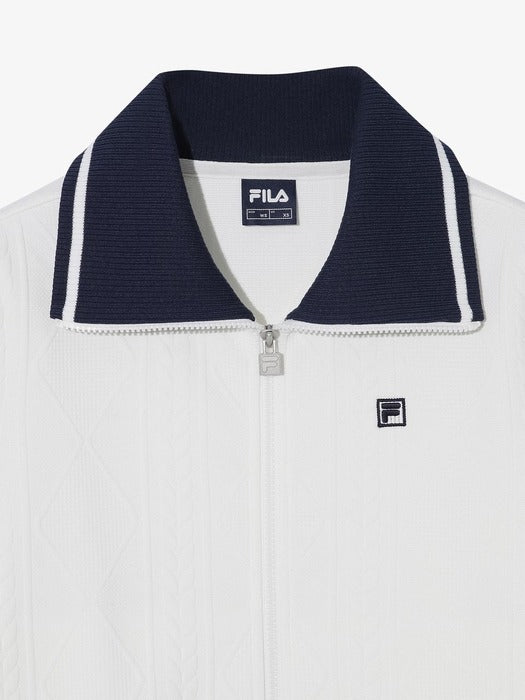 Fila Collar Knitwear Zip-up 191