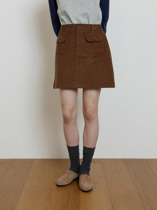 Wconcept_Depound rib long socks - charcoal