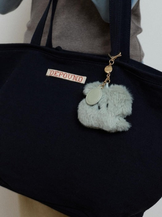 Wconcept_Depound timber bag - navy (L)