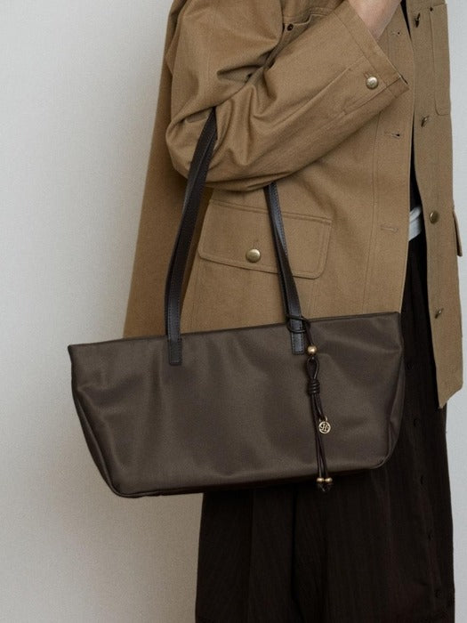 Wconcept_Depound moody wide bag (nylon) - dark brown