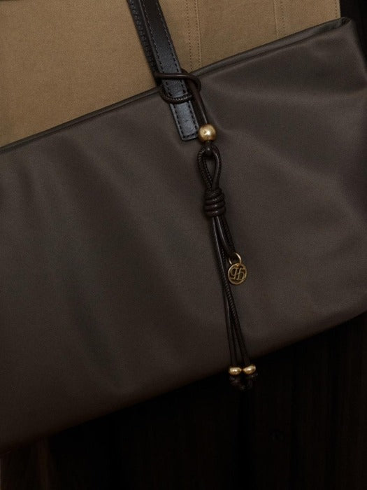 Wconcept_Depound moody wide bag (nylon) - dark brown