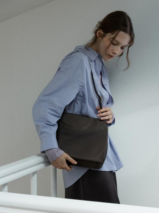 Wconcept_Depound moody bag (nylon) - dark brown