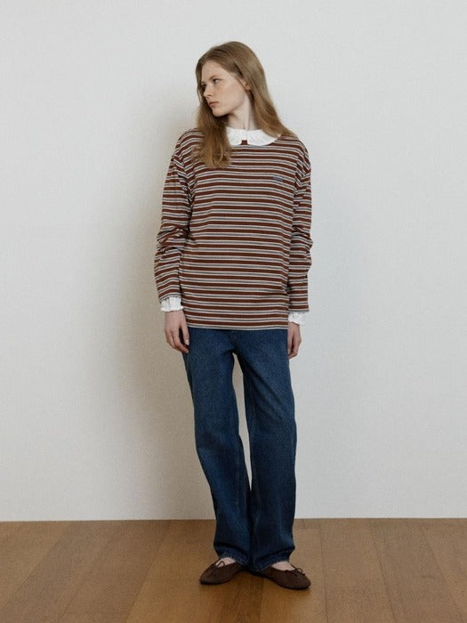 Wconcept_Depound classic semi wide denim pants - blue
